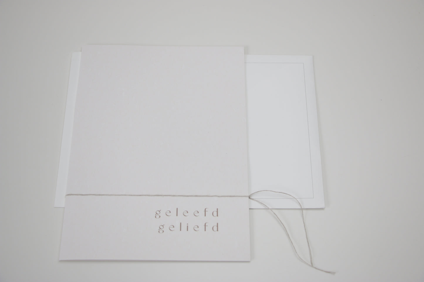 rouwkaart 'geleefd, geliefd'