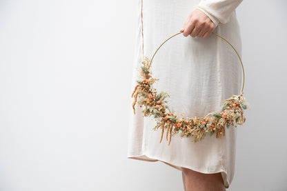 Flowerhoop rouwaandenken Wabimento 